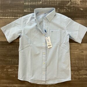 Southern Tide Brand. Blue and White Striped Shirt. NWT